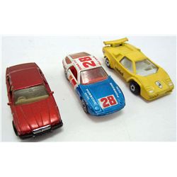 5558 -  LOT OF 3 VINTAGE MATCH BOX DIE CAST CARS