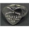 Image 1 : 5027 - SILVER HEART RING SIZE 7.5