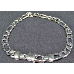 4513 -  6 MM TWISTED ROUND ELLIPSE LINK BRACELET