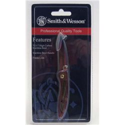 13723 - SMITH AND WESSON RAINBOW FRAME LOCK KNIFE