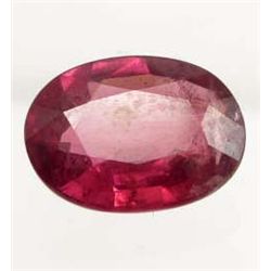 13664 - 3.44 CT RASPBERRY AFRICA RHODOLITE GARNET