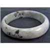 Image 1 : 13640 - 291.85 CT. GREEN JADE BANGLE BRACELET