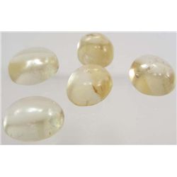 13634 - LOT OF 19.81 CTS. GOLDEN YELLOW BRAZILIAN CITRINES