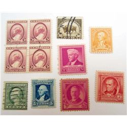 13594 - LOT OF ASSORTED COMMEMORATIVE STAMPS