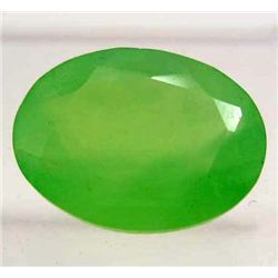 13599 - 9.11 CT. GREEN BRAZILIAN PREHNITE