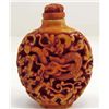 13562 - CARVED DRAGON SNUFF BOTTLE