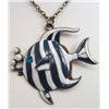 Image 1 : 13513 - ADORABLE TROPICAL FISH NECKLACE