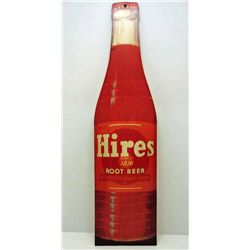 13104 - HIRES ROOT BEER DIE-CUT ADVERTISING SIGN