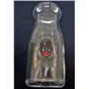 Image 1 : 13299 -  BLACK AMERICANA GLASS BOY MILK BOTTLE