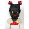 Image 1 : 13339 - BLACK AMERICANA GIRL WITH HOOKS