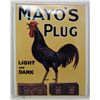 Image 1 : 13189 - MAYO'S PLUG TOBACCO PORCELAIN ADVERTISING SIGN