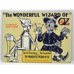 13064 - WIZARD OF OZ PORCELAIN SIGN