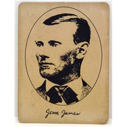 13083 - WILD WEST PHOTO PRINT OF JESSE JAMES
