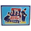 Image 1 : 13376 - PEPSI COLA TIN SIGN APPROX. 17 X 12