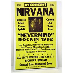 13309 - NIRVANA MUSIC POSTER
