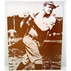 13308 - BABE RUTH BASEBALL PRINT