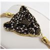 Image 1 : 13478 - AWESOME RHINESTONE LEOPARD HEAD BRACELET