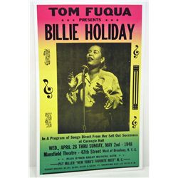 13326 - BILLIE HOLIDAY MUSIC POSTER
