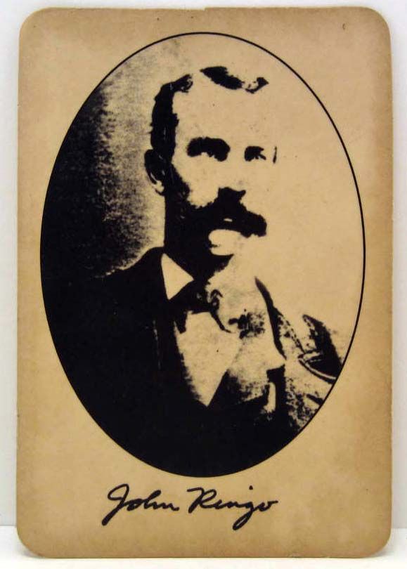 13085 - WILD WEST PHOTO OF JOHN RINGO