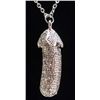 Image 1 : 13498 - CUTE SWEET PEA RHINESTONE NECKLACE