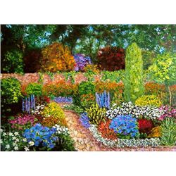 Wanda Kippenbrock, Floral Splendor, Oil on Canvas