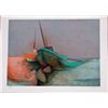 Image 1 : Claude Gaveau, Low Tide, Signed Lithograph