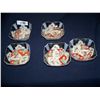 Image 1 : LOT OF FIVE IMARI BOWLS