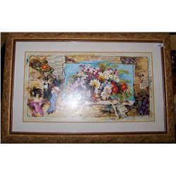 "TOKYO" BY ALEXANDER & TINA WISSTZKY  282/350 . GORGEOUS ORIGINAL SERIGRAPH