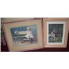 Image 2 : (2) PIECE FINE ART PRINT LOT, BOTH NICELY FRAMED