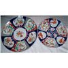 Image 1 : LOT OF (2) IMPRESSIVE VINTAGE IMARI CHARGERS