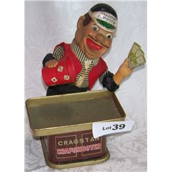 "CRAGSTAN" CRAPSHOOTER ANTIQUE VINTAGE TIN TOY