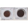Image 1 : (2X$) RARE FRENCH 5 & 10 CENTEME AU & BRILLIANT UNCIRCULATED CONDITION