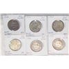 Image 1 : (6X$) .835 % PURE SILVER SWISS FRANCS XF+- BU  CONDITION