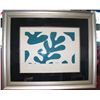Image 2 : HENRI MATISSE, ORIGINAL CUSTOM FRAMED LIMITED EDITION LITHOGRAPH #188/275, PRINTED IN PARIS