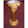 Image 2 : MARBLE TOP GILT PEDESTAL