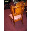 Image 2 : GORGEOUS HAND CARVED, ANTIQUE STYLE  UPHOLSTERED CHAIR
