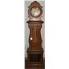 Image 1 : ANTIQUE STYLE CLOCK & CABINET, 6FTT