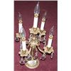 Image 1 : VINTAGE BRASS CANDELABRA TABLE LAMP