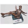 Image 2 : "FALLING" LIMITED EDITION BRONZE SCULPTURE BY DENNIS SMITH, 7T X7W. ON BASE