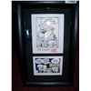 Image 2 : MIKE PETERS, CUSTOM FRAMED POLITICAL CARTOON, SIGNED RETAILS FOR $1,500