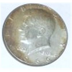 1966 KENNEDY SILVER HALF U.S. DOLLAR *NICE EARLY KENNEDY*!! KENNEDY HALF DOLLAR CAME OUT OF SAFE BOX