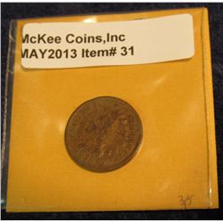 31. 1909 P Indian Cent. F12.