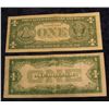 Image 2 : 38. Series 1957 A $1.00 Silver Certificate. VG; & Series 1934  $1.00 Silver Certificate "Funny Back"