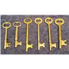 Image 1 : 334. Group of six different Skeleton Keys.