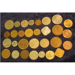 338. Group of (30) Various Foreign Coins.