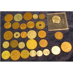 340. Group of (30) Various Foreign Coins.
