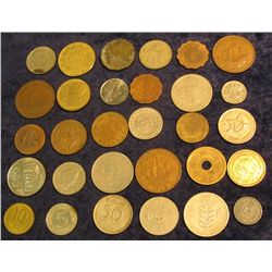 343. Group of (30) Various Foreign Coins.
