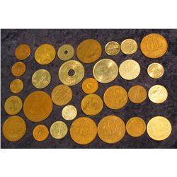 344. Group of (30) Various Foreign Coins.