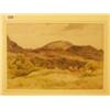 Image 1 : Framed watercolour of sheep on moor by F. J. Widgeon, 13x9" £200 - 300...