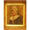 Image 1 : Framed oil of a Dutch girl by B. J. Blonners, 12x11" £400-600...